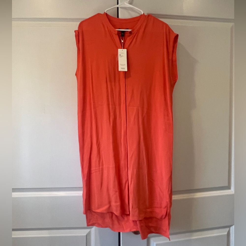 Eileen Fisher silk georgette tunic. Gorgeous piece! New with tags